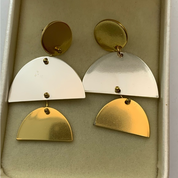 Madewell Sculpture Statement Earrings - Picture 3 of 11